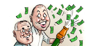 CBD:Who’s for tax cuts and a tipple?