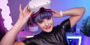 Anais Riley,known online as Naysy,creates virtual reality gameplay videos and tutorials.