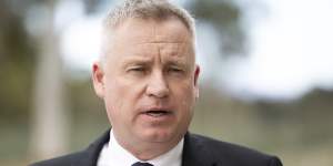 Tasmanian premier Jeremy Rockliff has the task of obtaining federal funding for a new stadium. 