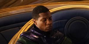 Jonathan Majors as Kang the Conqueror in Ant-Man and the Wasp:Quantumania