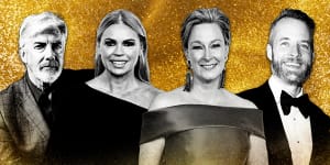 Shaun Micallef,Sonia Kruger,Leigh Sales,and Hamish Blake are nominated for a Gold Logie in 2023.