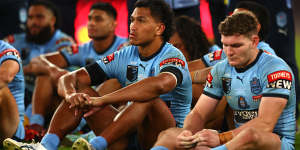 The Blues again snatched defeat from the jaws of victory in the Origin decider.