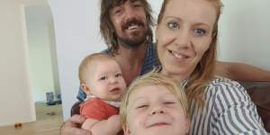 Amy Nelmes Bissett has been in self-isolation with her family for 12 weeks after returning from overseas.