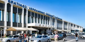 It’s impossible to get close to Heraklion Airport in a vehicle during summer.