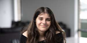 Angelique Claudette Adams is one of thousands of students who sit their final HSC exams knowing they already have a place at university thanks to the early offer system. 