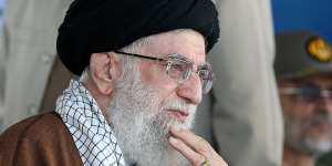 The Iranian supreme leader Ayatollah Ali Khamenei.