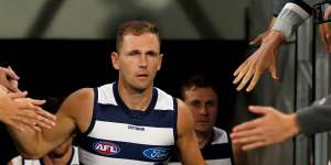 Joel Selwood is a favourite with Cats fans.