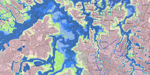 Ipswich updated its flood maps in 2025. 