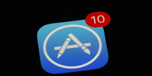 Apple charges fees of up to 30 per cent in its App Store.