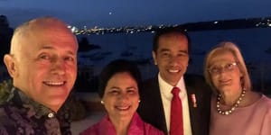 Malcolm Turnbull's'batik bromance'with Joko Widodo