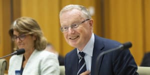 RBA governor Philip Lowe,with his deputy Michele Bullock,told a Senate committee he understood the pain being felt by people due to higher interest rates.