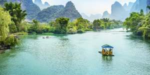 Like floating through a scroll painting ... Guilin,Li River,China.