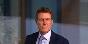 Former federal attorney-general Christian Porter arriving at Perth District Court on Monday. 