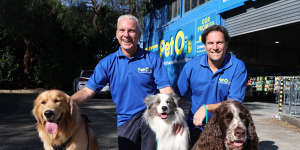 Co-founders brothers of pet retailer PetO,Nick Greenhalgh and David Rowe. 