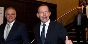 Tony Abbott:'I would be judged an embarrassing failure if not for Scott Morrison'