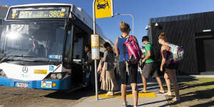 Sydney's fleet of buses is slowly turning electric. 