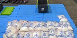 The amount of ‘ice’ and other drugs seized in NSW and across the country has soared. 