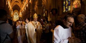 The Catholic Archbishop of Sydney,Anthony Fisher,is shocked at the resurgence of anti-Catholic sentiment