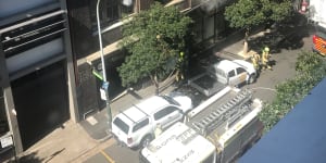 Building evacuated following fire at Surry Hills restaurant Nomad