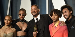 A-list ovation for Will Smith at Vanity Fair’s Oscars after-party