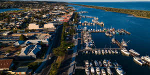 Lakes Entrance.