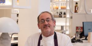 Chef Peter Conistis at Alpha.