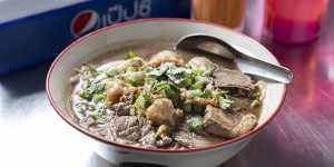 Thai Baan’s boat noodles are a must-order for many people.
