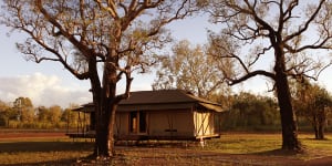 Glamping waits for no man in the Top End