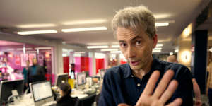 David Tennant breaks the fourth wall in The Hack.