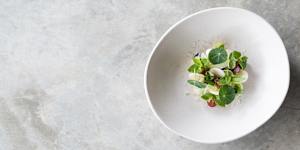 Waldorf scallops.