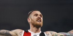Saints forward super-fit and ‘blossoming’ says Lyon;Nankervis ready for Tigers’ sole captaincy in ’24
