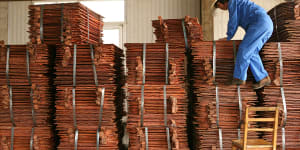 Copper is the latest product to face potential sanctions from China.
