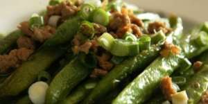 Chinese-style dry-seared beans