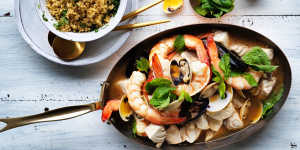 Neil Perry's seafood couscous 