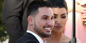 Salim Mehajer's date Constance Siaflas parachuted into wedding party after marriage split