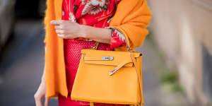 Luxury goods maker Hermès Paris was one of the many high-end brands to post a surge in quarterly sales this year. 