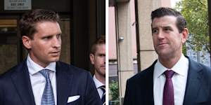Federal Liberal MP and former elite soldier Andrew Hastie (left) has alleged Ben Roberts-Smith was well-known for bullying a fellow SAS soldier.