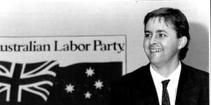 A young Anthony Albanese.