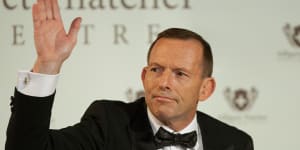 Long-lasting appeal:former prime minister Tony Abbott.