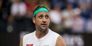 Tennys Sandgren,pictured at the Australian Open in 2020,isn’t coming back. 