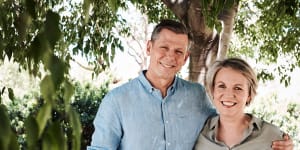 Tanya Plibersek and Michael Coutts-Trotter,“I once tried to get out of the car on the Anzac Bridge because we were having such a blazing row about electricity privatisation.”