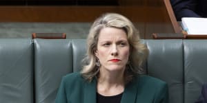 Home Affairs Minister Clare O’Neil,who on Monday unveiled the federal government’s strategy to bring down migrant numbers.