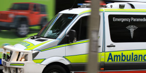 The toddler was rushed to hospital in critical condition.
