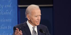 Democratic presidential candidate Joe Biden referred to Donald Trump as a clown. 