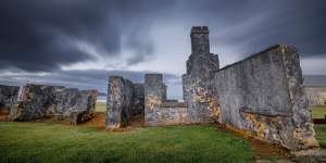 The haunting convict penal ruins at Kingston and Arthur's Vale,dating to 1788,are UNESCO World Heritage-listed.