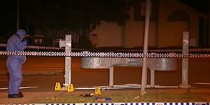 Angus Beaumont was killed on the footpath near an Anzac Avenue park.