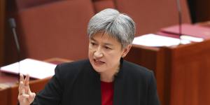 Labor foreign affairs spokeswoman Penny Wong.