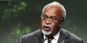 Hundreds turn out in Brisbane to honour former PNG PM Michael Somare