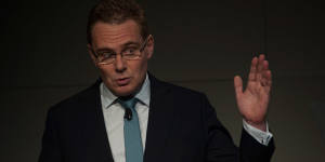 BHP chief Andrew Mackenzie says the mining tax is deterring investment.