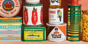 Stock your pantry with tinned fish and vegetables.